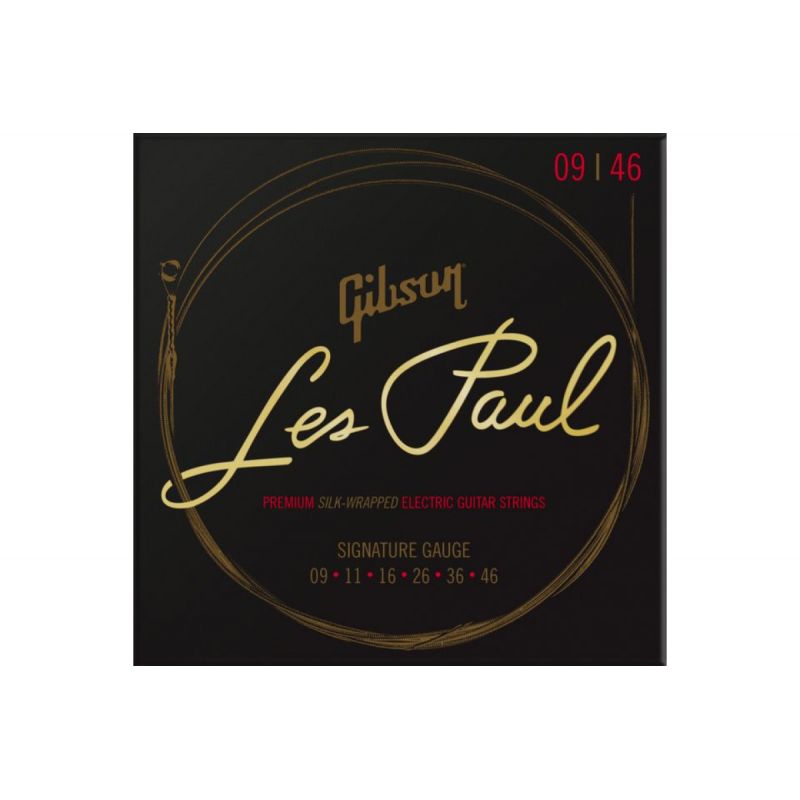 Набор струн GIBSON SEG-LES LES PAUL PREMIUM ELECTRIC GUITAR STRINGS 9-46 SIGNATURE